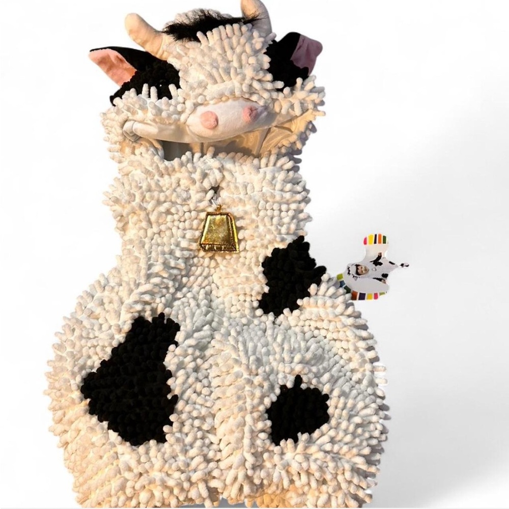 Cow Print Hooded Costume